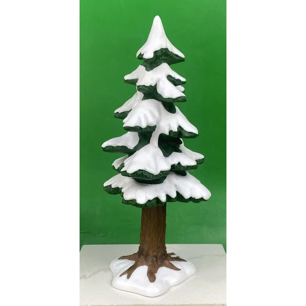 Dept 56 Heritage Village Collection Porcelain Pine Large 5218-3 w/Box - Retired